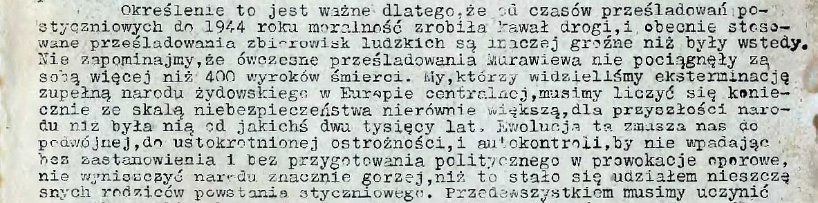 My, którzy widzieliśmy eksterminację zupełną narodu żydowskiego w Europie Centralnej ... Alarm, 26 czerwca 1944