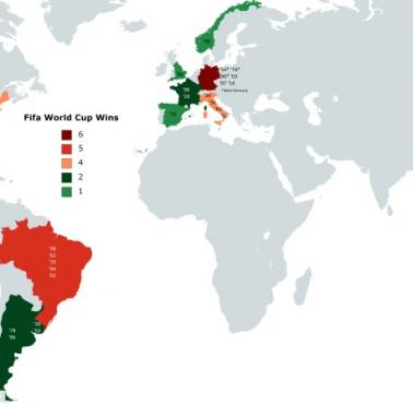 Mistrzostwa Świata FIFA według krajów