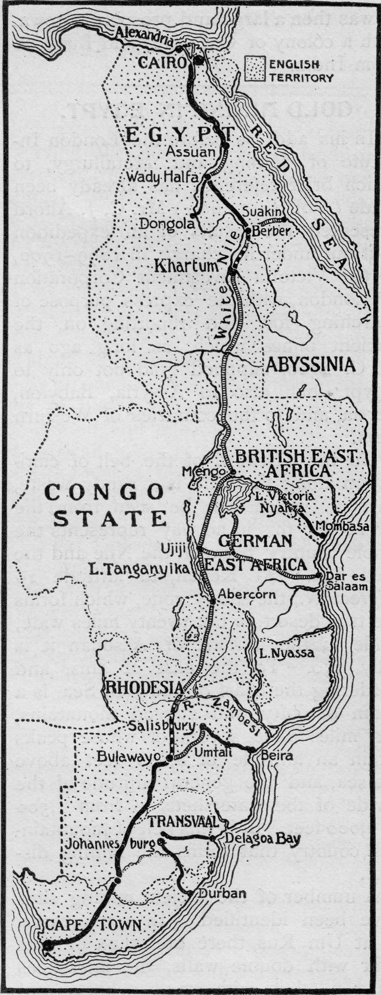 Afryka Wschodnia, 1902