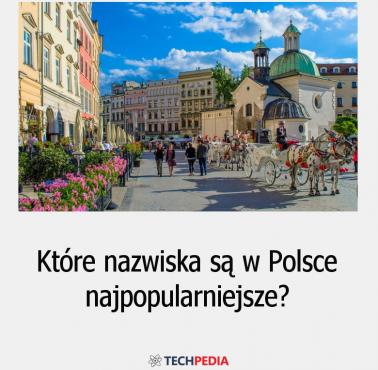 Które nazwiska są w Polsce najpopularniejsze?