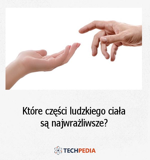 Które części ludzkiego ciała są najwrażliwsze?