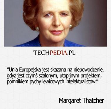 Unia Europejska jest skazana na niepowodzenie, gdyż jest czymś szalonym, utopijnym projektem, pomnikiem pychy lewicowych ...