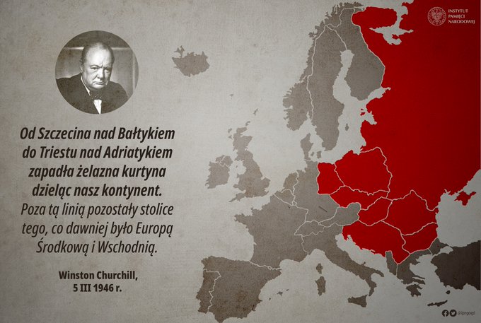 Winston Churchill z okazji uchwalenia Konstytucji 3 Maja posłanie: Polska ponosi w tej wojnie wielkie ofiary,których ...