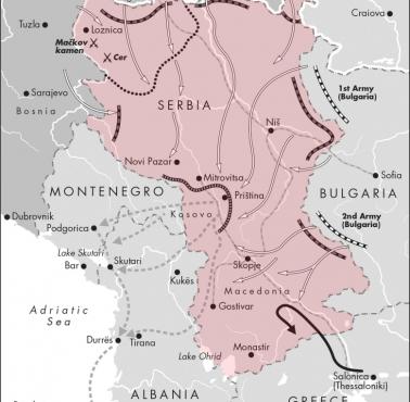 Inawazja Niemiec, Austro-Węgier i Bułgarii na Serbię w 1915 roku, Aeengath 2020