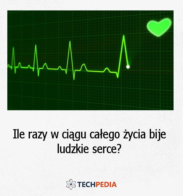 Ile razy w ciągu całego życia bije ludzkie serce?