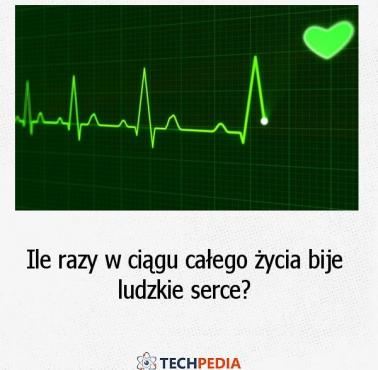 Ile razy w ciągu całego życia bije ludzkie serce?