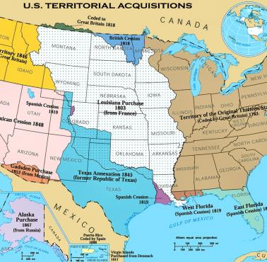 Ekspansja terytorialna USA, 1783-1917