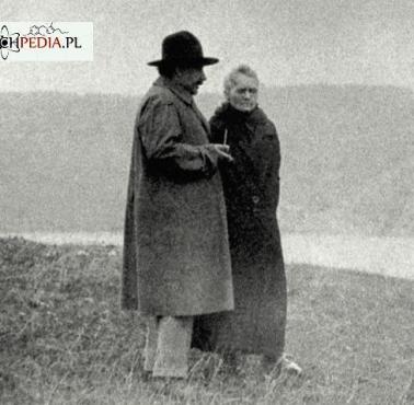 Maria Skłodowska-Curie i Albert Einstein