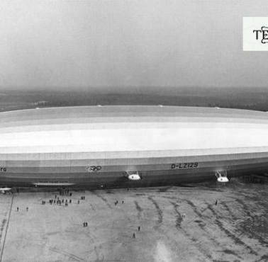 Hindenburg wylądował w New Jersey (USA)