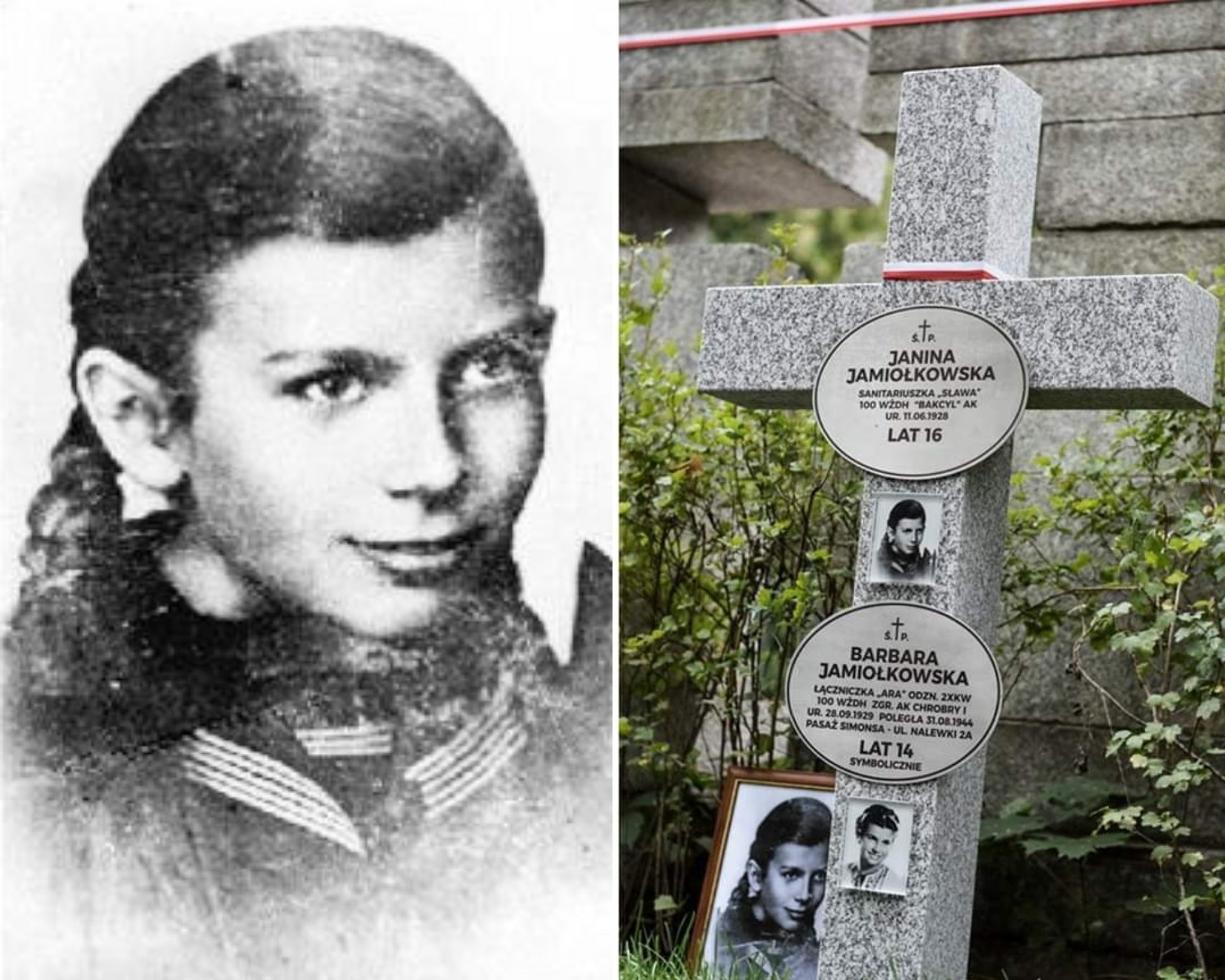 11 czerwca 1928 r. urodziła się Janina Jamiołkowska ps. Sława, miała tylko 16 lat. Została zamordowana podczas Rzezi Woli