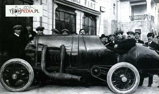 Fiat 28,3l, 300 KM, samochód o największej pojemności silnika w historii (nie uwzględniając silnika rakietowego).