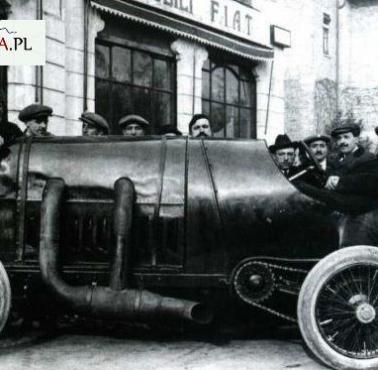 Fiat 28,3l, 300 KM, samochód o największej pojemności silnika w historii (nie uwzględniając silnika rakietowego).