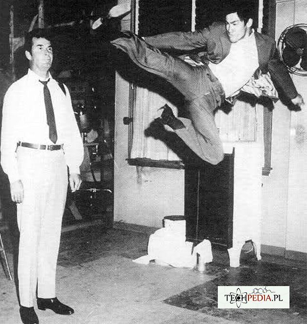 Bruce Lee na planie filmu Marlowe