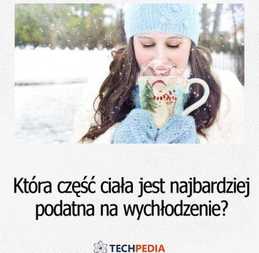 Która część ciała człowieka jest najbardziej podatna na wychłodzenie?