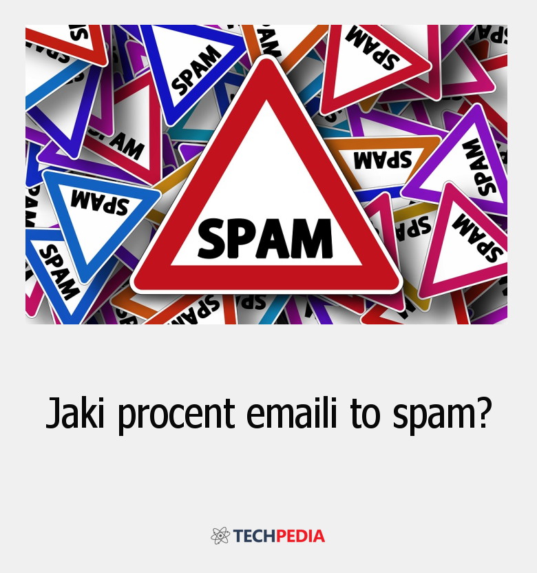 Jaki procent emaili to spam?