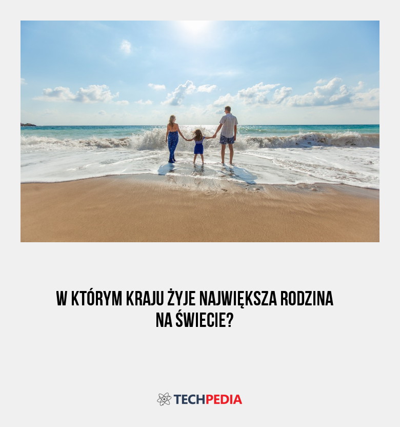 W którym kraju żyje największa rodzina na świecie?