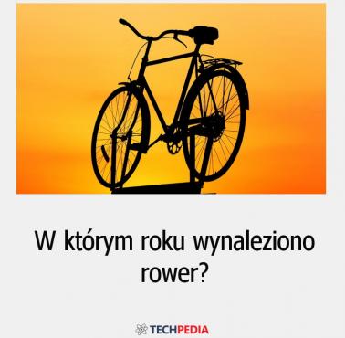 W którym roku wynaleziono rower?