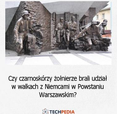 Czy czarnoskórzy żołnierze brali udział w walkach z Niemcami w Powstaniu Warszawskim?