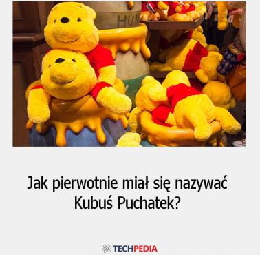 Jak pierwotnie miał się nazywać Kubuś Puchatek?