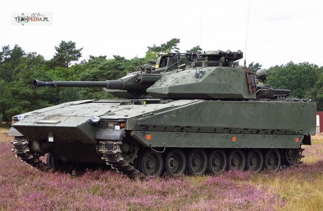 Combat Vehicle 90 (CV90) - szwedzki bojowy wóz piechoty.