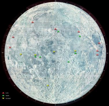 Co na Księżycu zostawiła ekipa Apollo 11?
