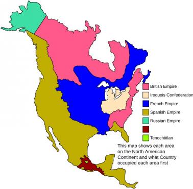 Imperia kolonialne w Ameryce Północnej