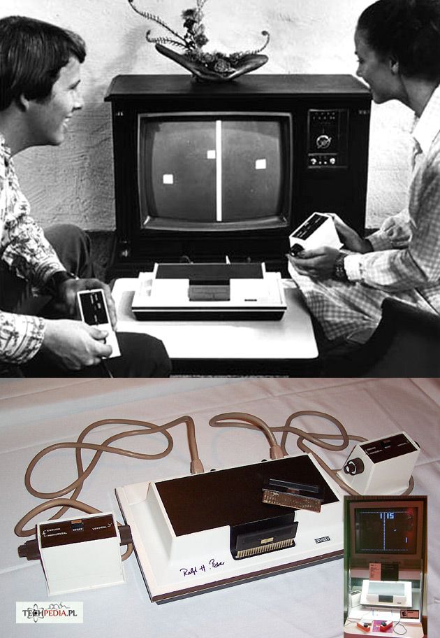 Pierwszy na świecie system gier wideo - Odyssey Magnavox.