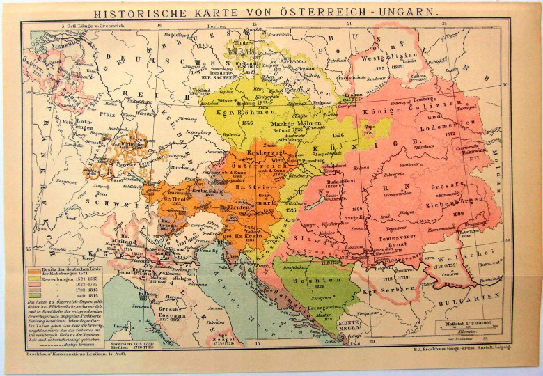 Imperium habsburskie, Austria i Austro-Węgry 1898