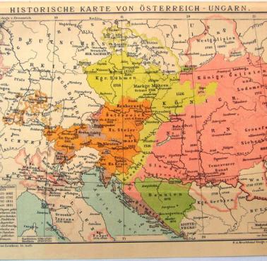 Imperium habsburskie, Austria i Austro-Węgry 1898