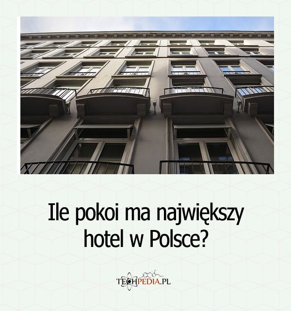 Ile pokoi ma największy hotel w Polsce?