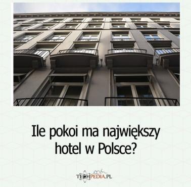 Ile pokoi ma największy hotel w Polsce?