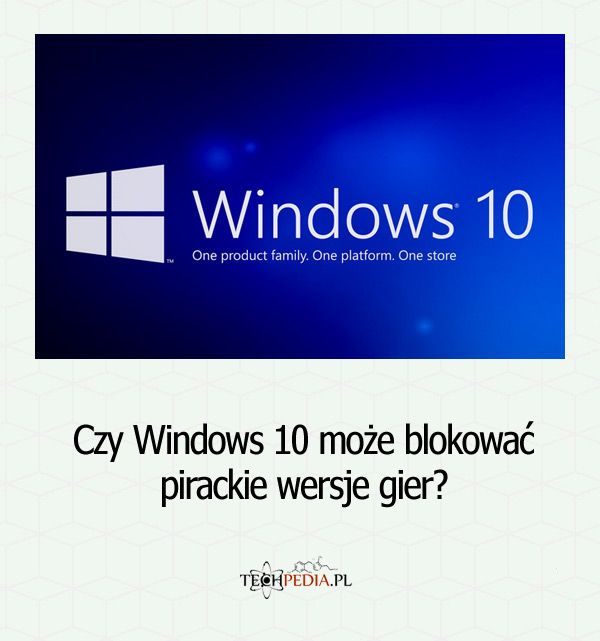 Czy Windows 10 może blokować pirackie wersje gier?