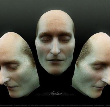 Tak wyglądała twarz Napoleona Bonaparte. Naukowcy dokonali rekonstrukcji twarzy cesarza na podstawie maski pośmiertnej. 