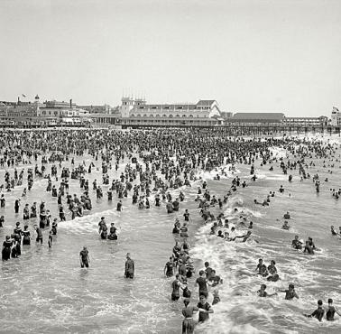 Plaża w Atlantic City (USA)