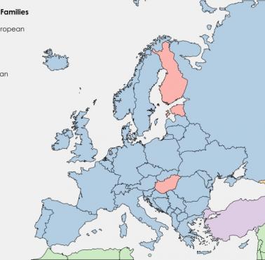 Rodziny językowe w Europie