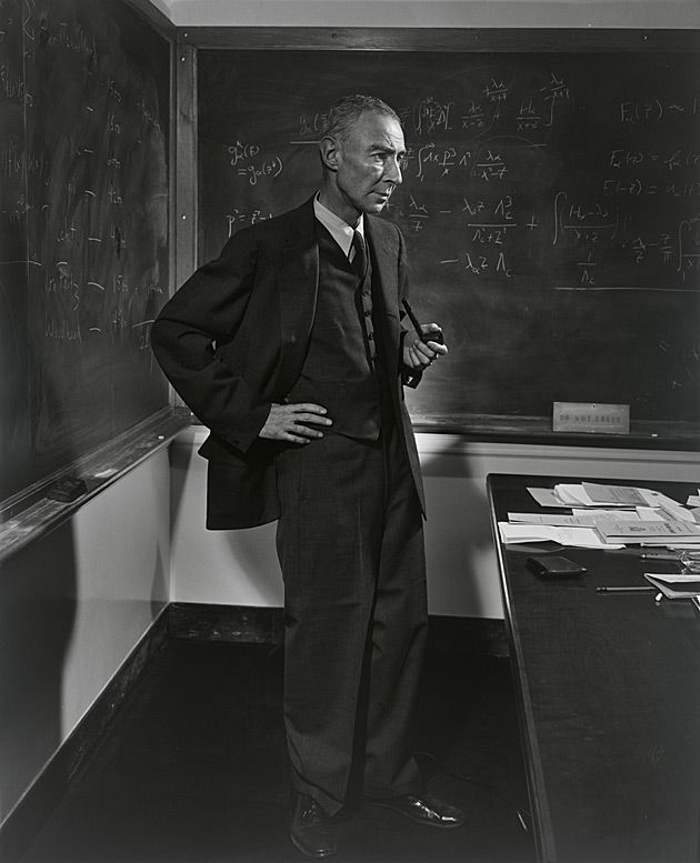 J. Robert Oppenheimer uznawany za ojca bomby atomowej (Uniwersytet Princeton, USA)