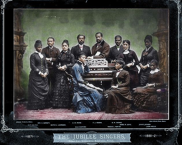 The Jubilee Singers z Uniwersytetu Fisk