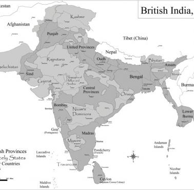 Indie Brytyjskie w 1860 roku