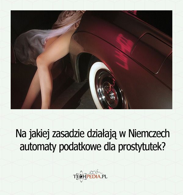 Na jakiej zasadzie działają w Niemczech automaty podatkowe dla prostytutek?