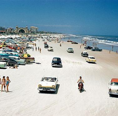Plaża w mieście Daytona Beach w stanie Floryda (USA)