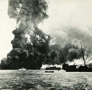 Japoński atak na statek Neptuna (Darwin, Australia).