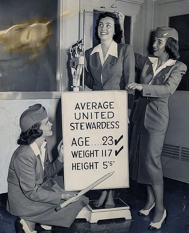 Piękne stewardessy United Airlines (USA)