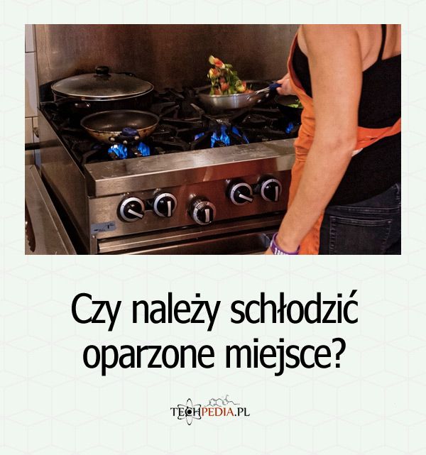 Czy należy schłodzić oparzone miejsce?