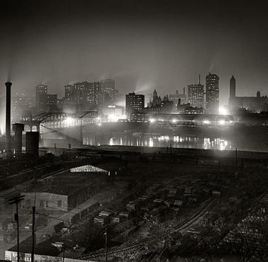 Pittsburgh nocą (USA)