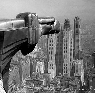Ozdoby z samego szczytu wieżowca Chrysler Building (Nowy Jork)