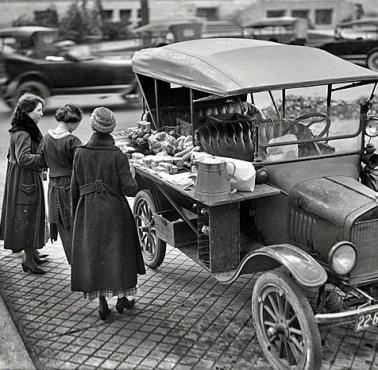 Ford T jako niewielki sklep spożyczywczy