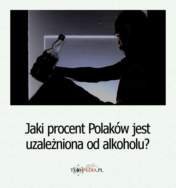 Jaki procent Polaków jest uzależniona od alkoholu?