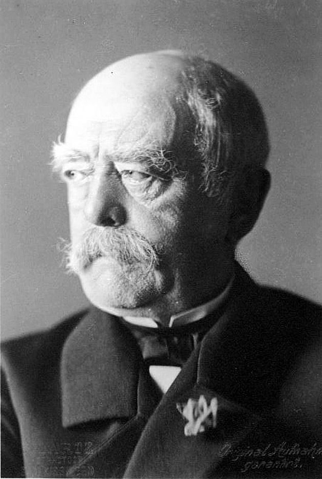 Otto von Bismarck (1815–1898) - kanclerz Cesarstwa Niemieckiego, niemiecki polityk i mąż stanu.