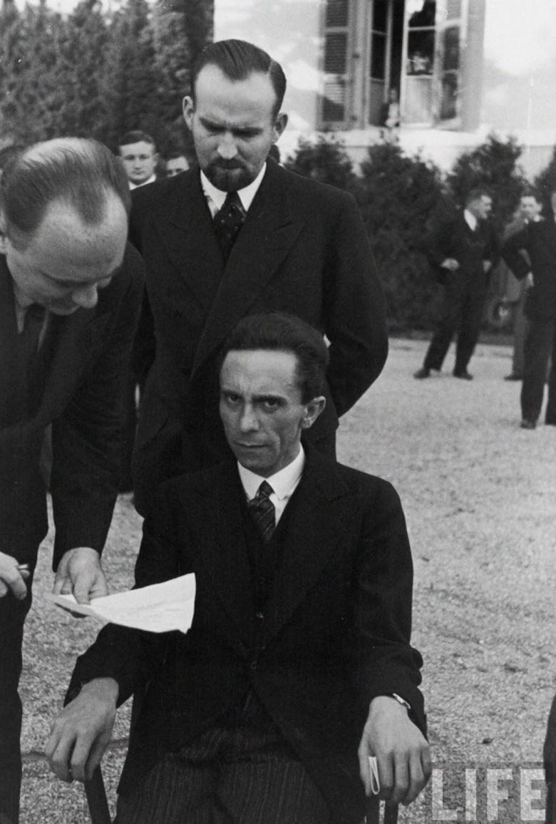 Joseph Goebbels na słynnym zdjęciu Alberta Eisenstaedta dla magazynu Life.