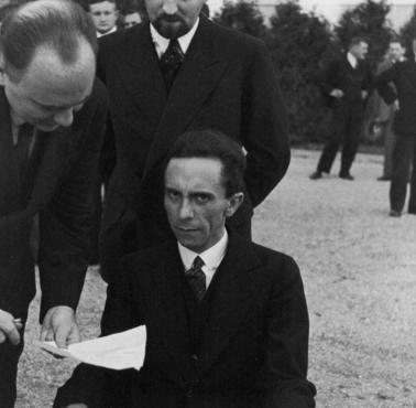 Joseph Goebbels na słynnym zdjęciu Alberta Eisenstaedta dla magazynu Life.